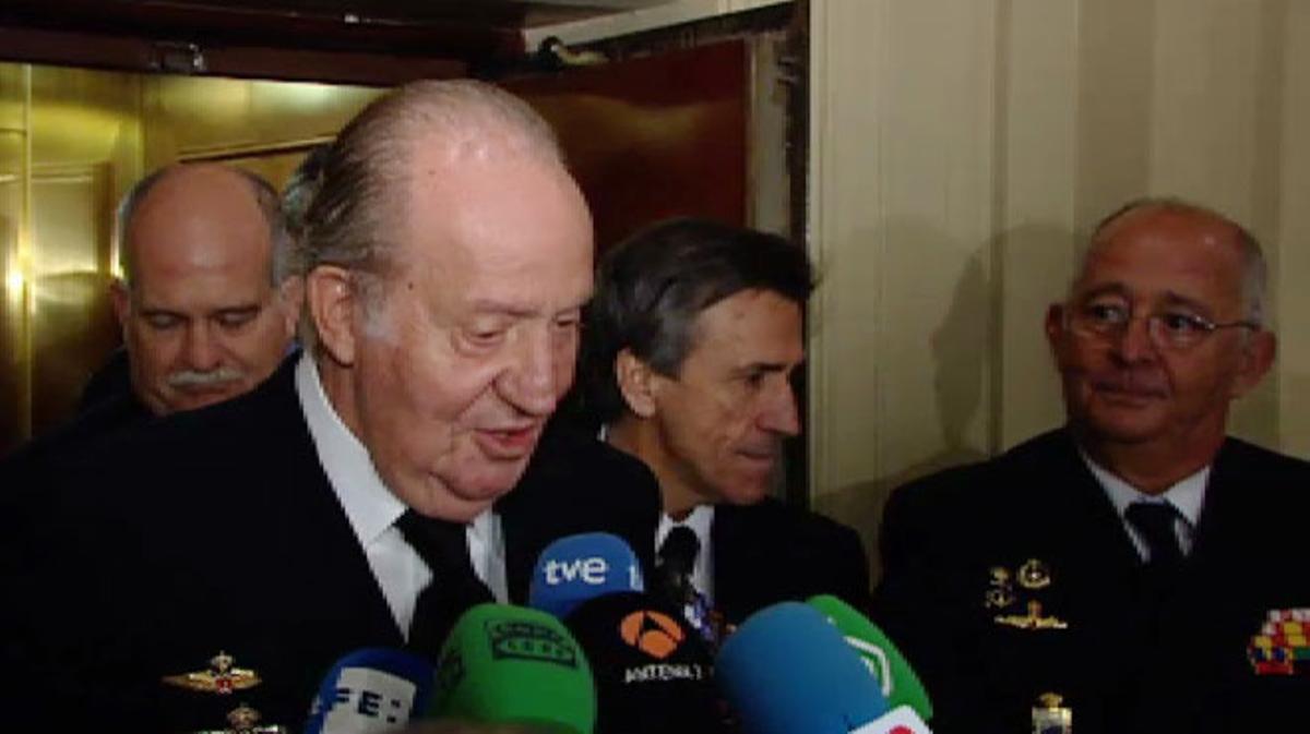 Declaracions del rei Joan Carles sobre Jesús Hermida.