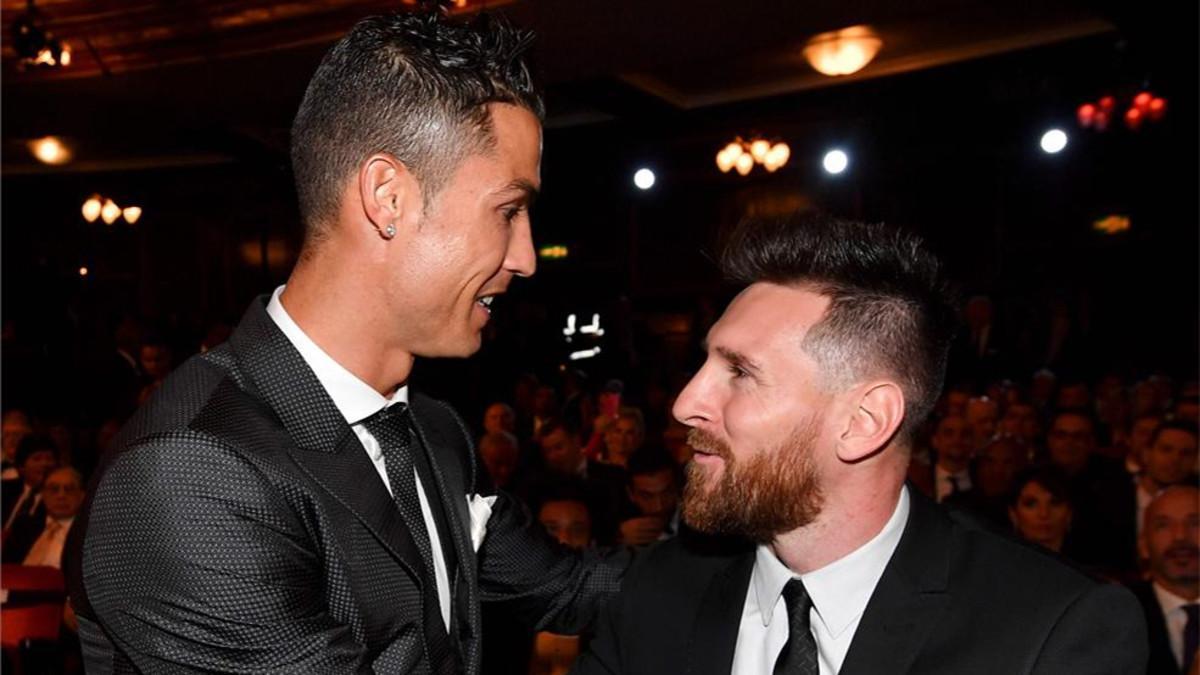 Messi y Cristiano Ronaldo se repartieron la gran mayoría de los votos de The Best