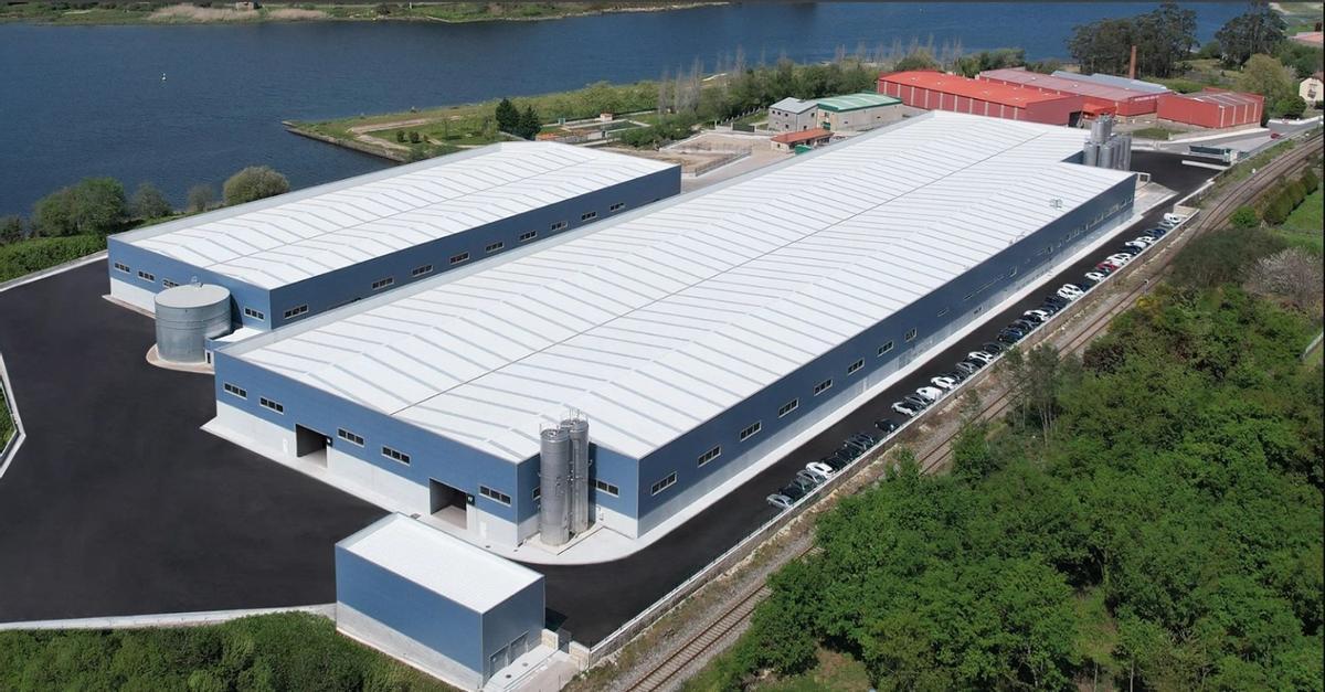 Las instalaciones de STAC en Catoira.