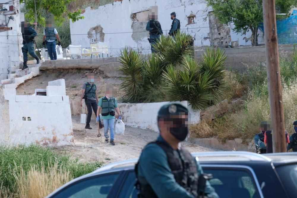 Macrooperación de la Guardia Civil contra el narcotráfico en Elda