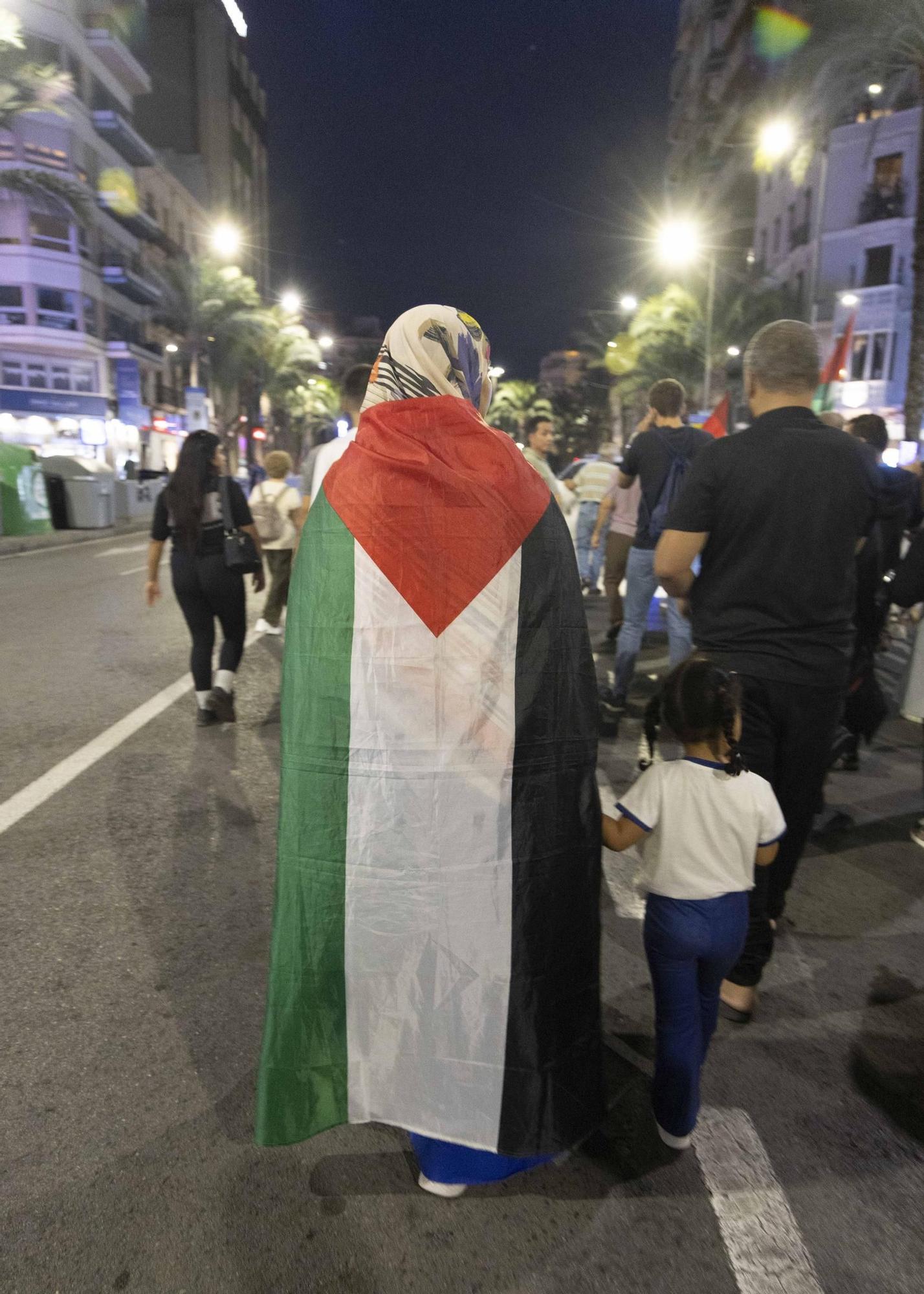 Alicante alza la voz por Palestina en una jornada de movilizaciones