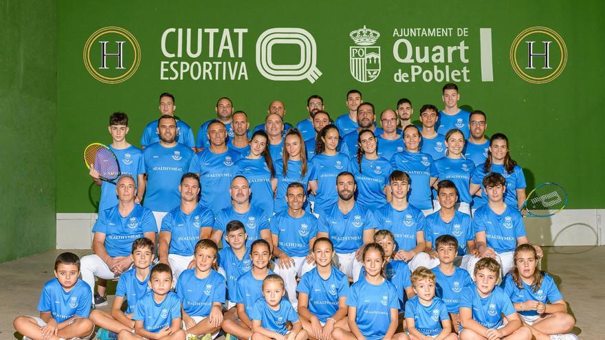 El Club de Frontenis de Quart de Poblet cumple medio siglo