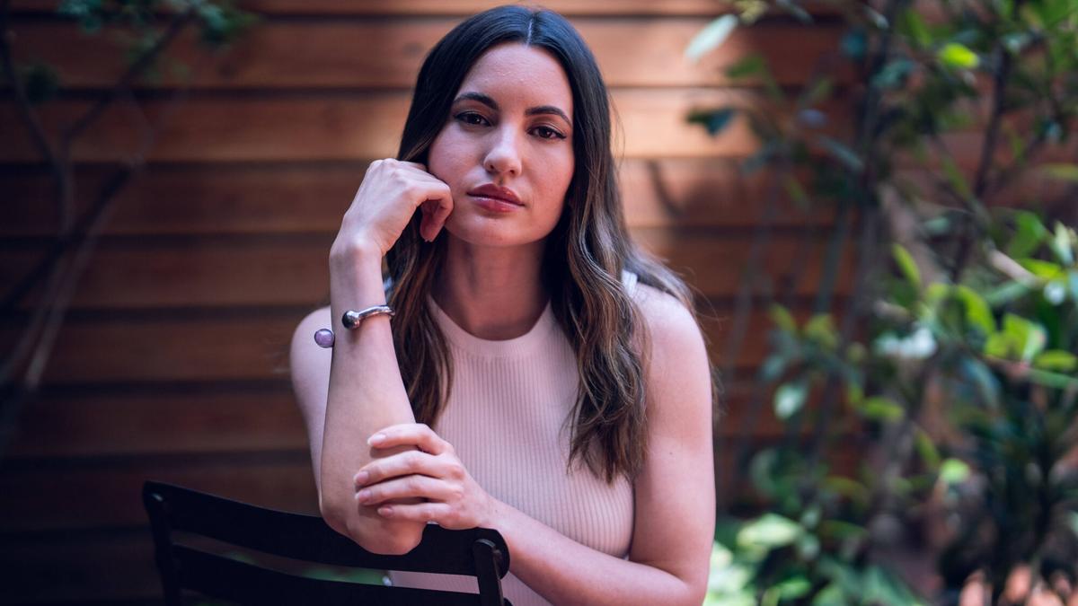 La actriz Ivana Baquero, protagonista de la película de Netflix 'La viuda negra', basada en un crimen real.