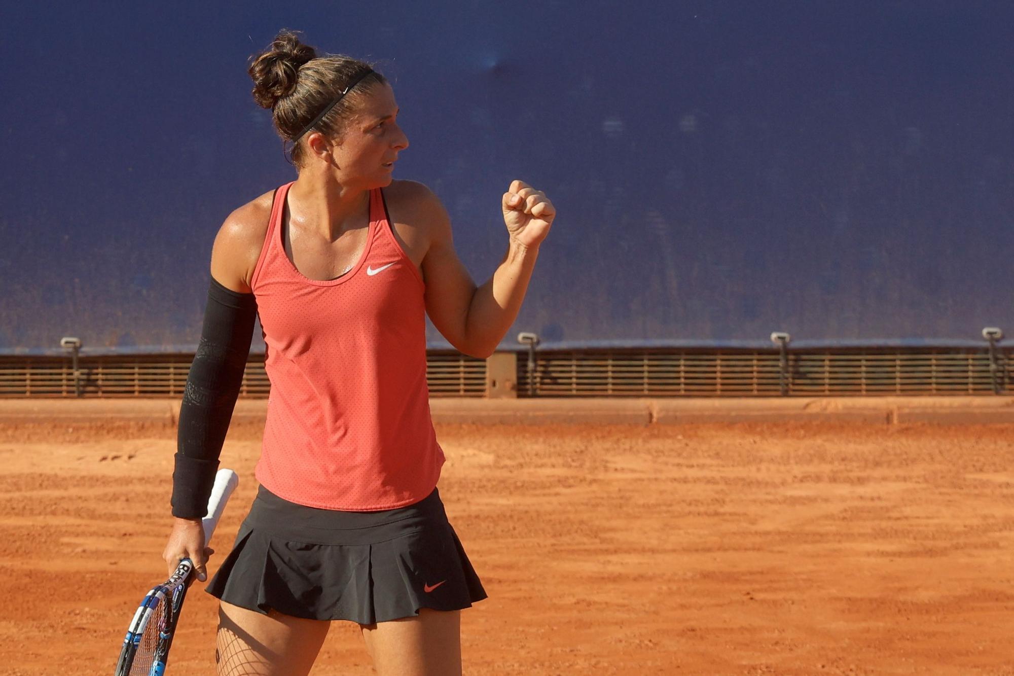 Sara Sorribes cae ante Errani en el BBVA OPEN INTERNACIONAL DE VALENCIA - WTA