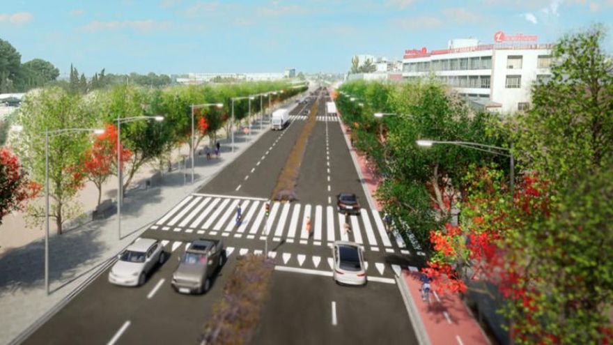 Las obras para integrar la N-232 en Utebo comienzan el próximo lunes