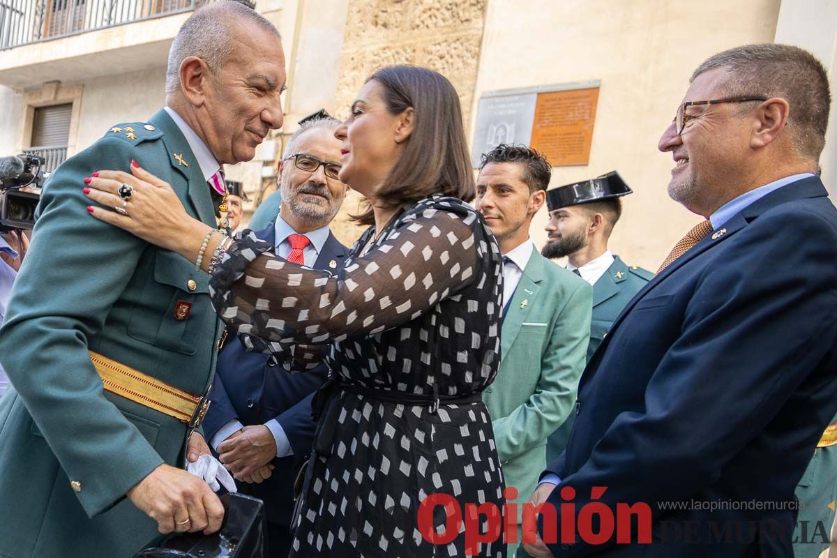 Celebración de la patrona de la Guardia Civil en Caravaca