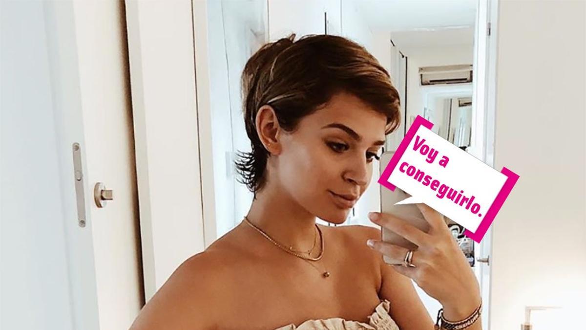 Laura Escanes posado de embarazada