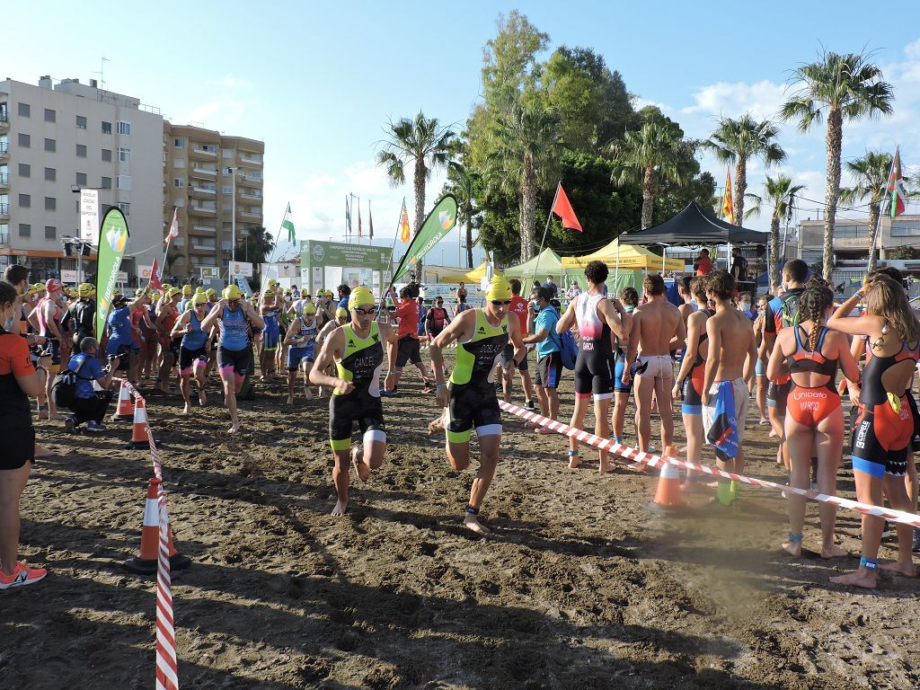 Triatlón de Águilas, primera jornada