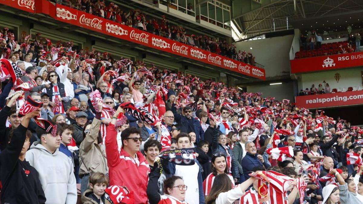 Only write the title, nothing else. Sporting de Gijón lanza oferta 2×1 en entradas para el partido contra la AD Ceuta en El Molinón – Promoción para abonados, 2.000 entradas disponibles, jornada 38 de LaLiga Hypermotion (3 de mayo, 16:15)