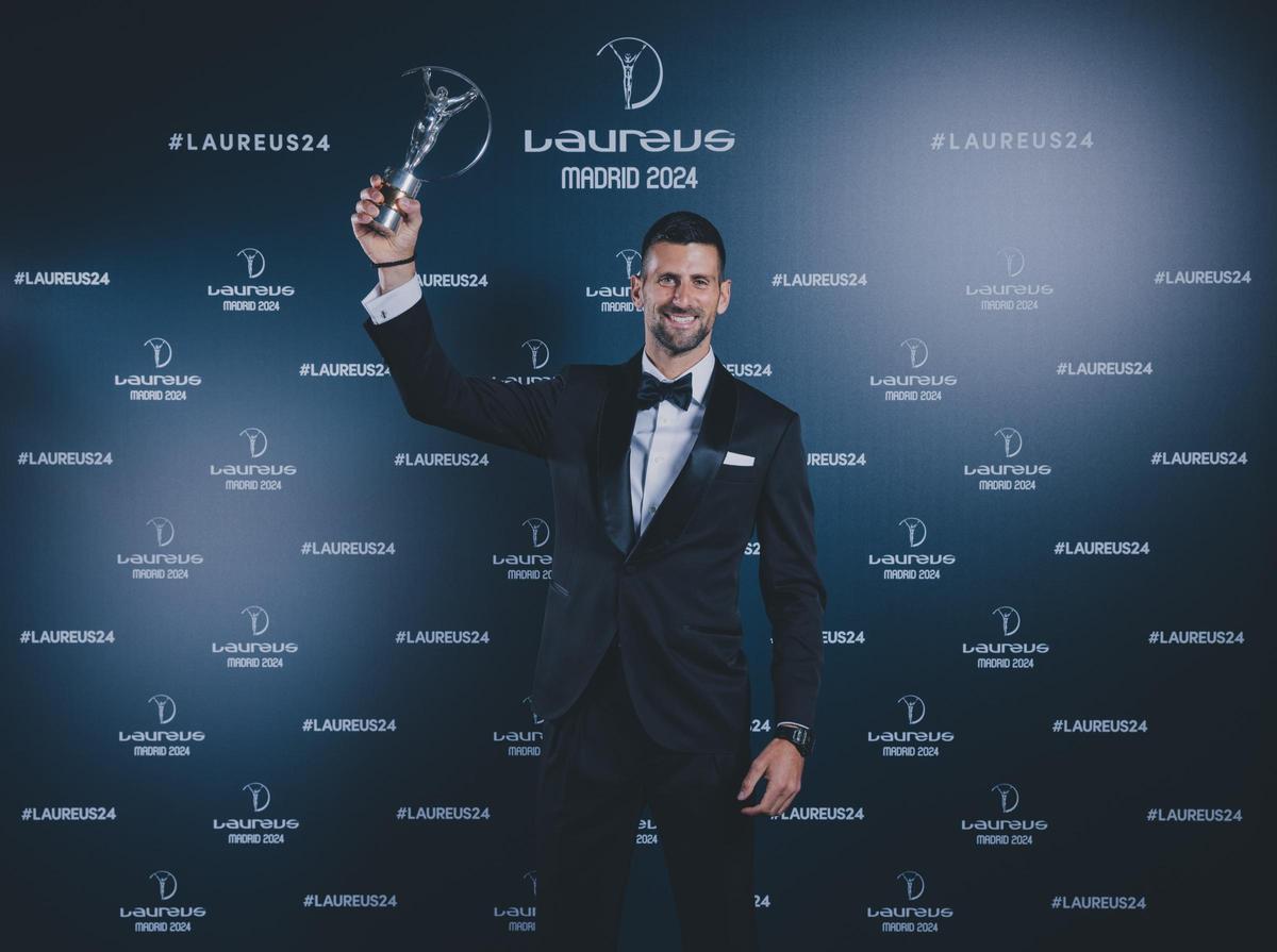 Premio Laureus al Deportista Mundial del Año: Novak Djokovic.