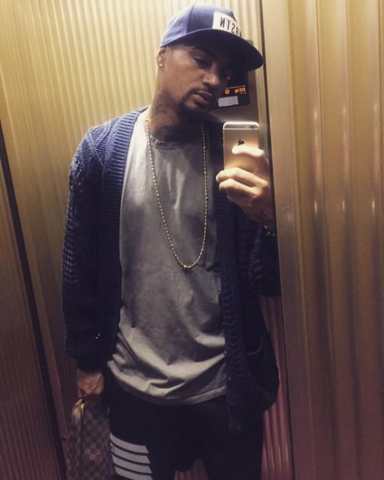 La vida de Kevin Prince Boateng en las redes sociales