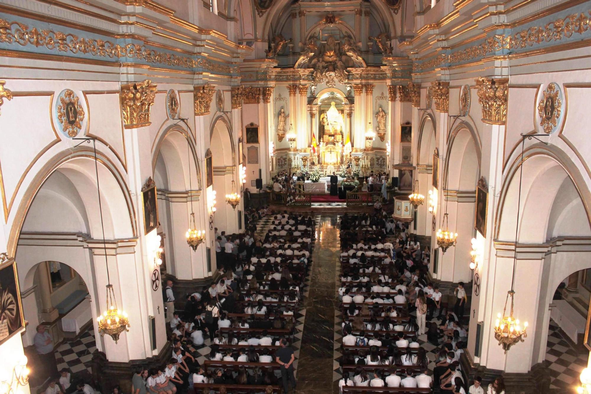Romería desde el Colegio Santo Domingo de Orihuela al Santuario de Nuestra Señora de Monserrate