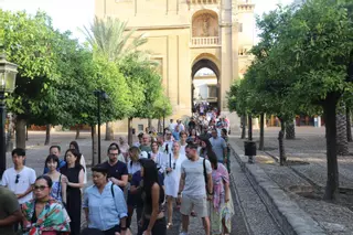 La Mezquita-Catedral recibió 4.700 visitas este sábado, un dato similar a otros días