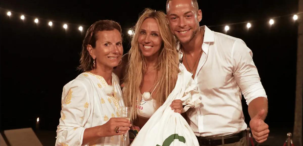 Sie schafften es 2021 ins Finale: Claudia Obert (l.), Loona und Ex-Bachelor Andrej Mangold.