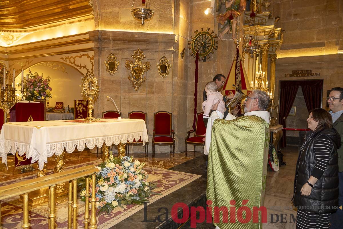 Presentación a la Vera Cruz de Caravaca de los niños nacidos en 2023