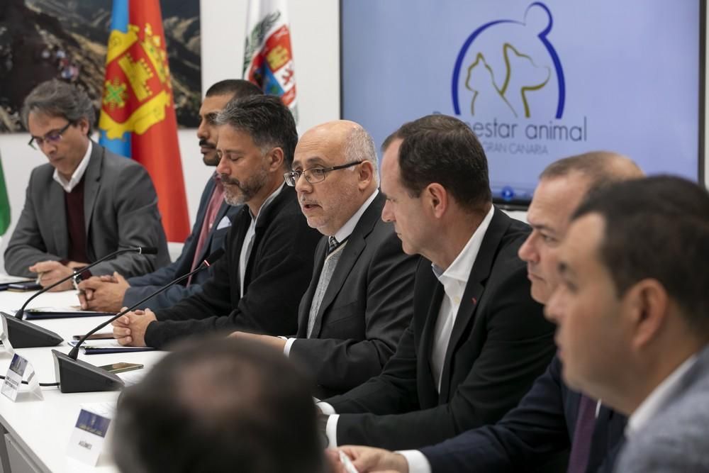 Firma del Pacto por el Bienestar Animal en Gran Canaria