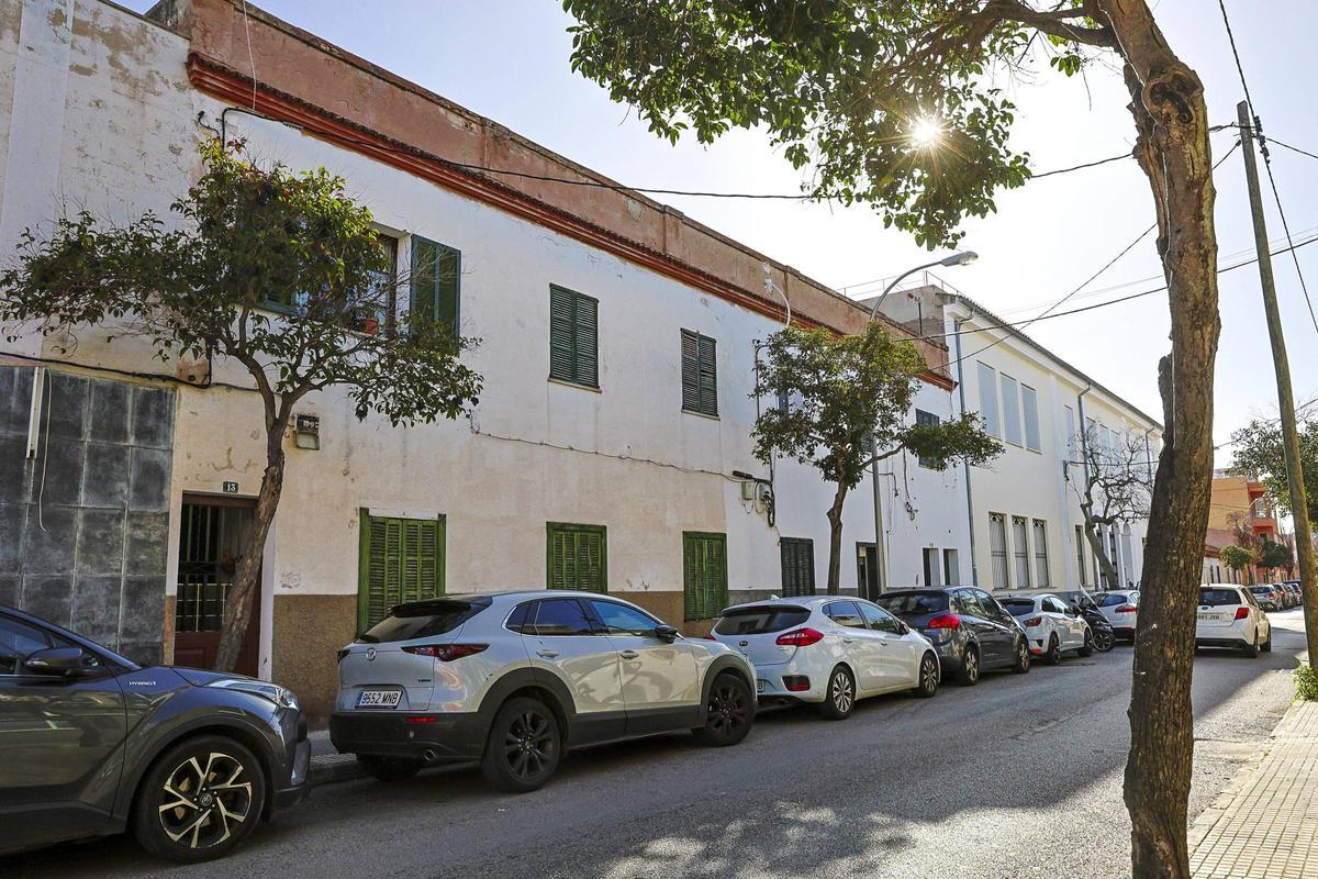 El inmueble de la calle Crèdit Balear que subastó la SAREB.