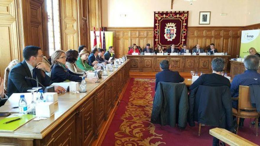 Martín Pozo, durante la sesión constitutiva de la comisión.