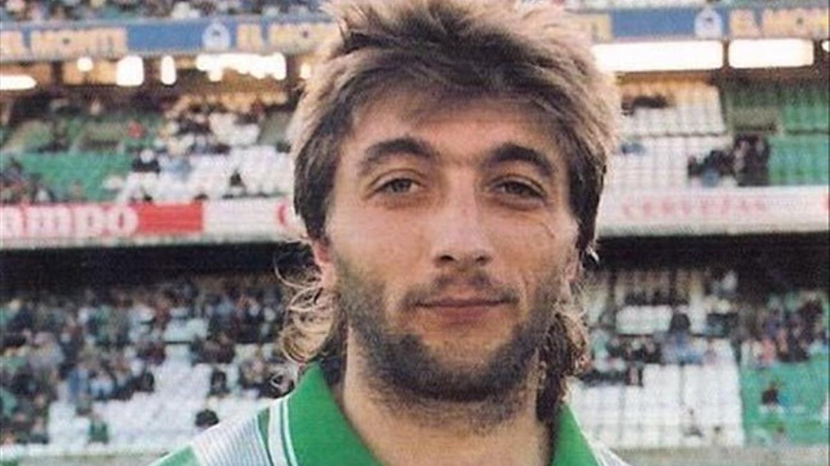 Trifon Ivanov defendió la camiseta del Betis entre los años 90 al 93