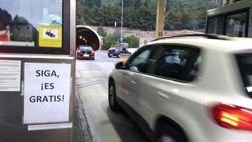 El Consell desconoce cuántos vehículos pasan por el túnel de Sóller