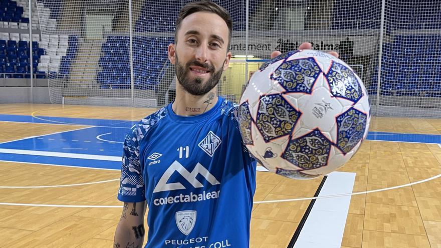 Mario Rivillos, el ‘hombre Champions’ del Mallorca Palma Futsal