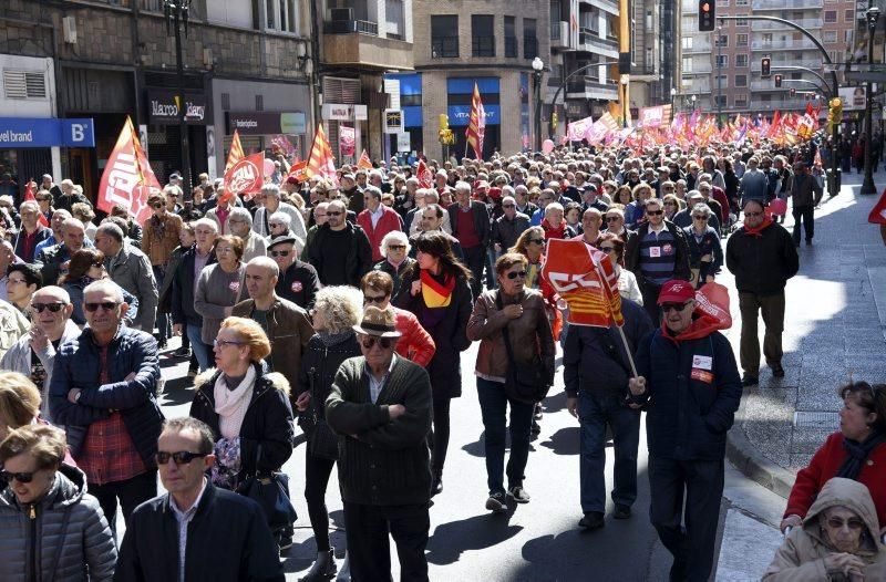 Fotod de la manifestación 1 de mayo- Día del trabajador