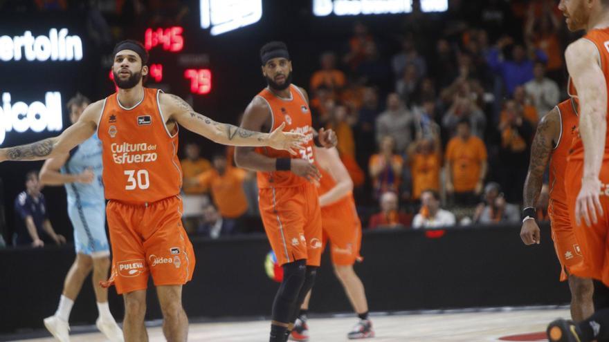 El Valencia BC alarga la buena racha sufriendo ante el Andorra (86-82)