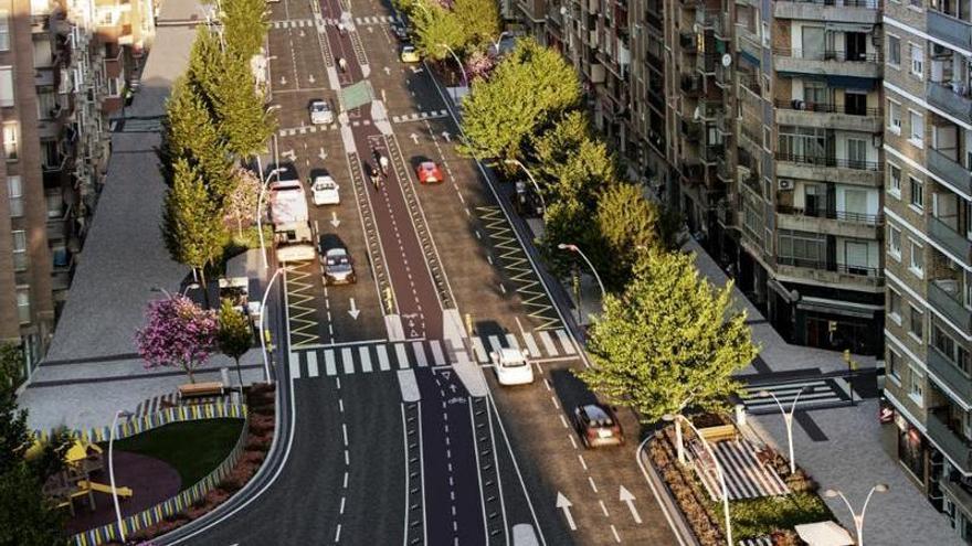 La reforma de la avenida Navarra de Zaragoza comenzará el próximo 1 de marzo