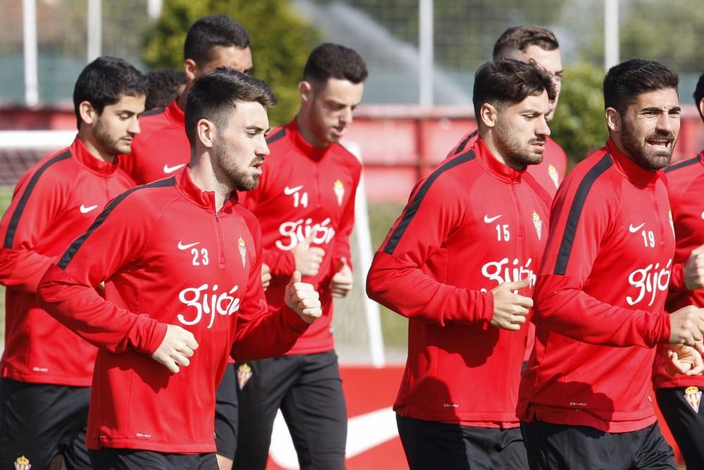 Galería entrenamiento Sporting