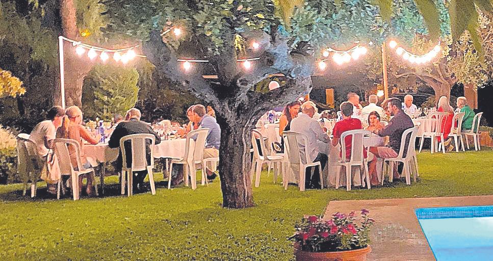 Ambiente durante la celebración de la fiesta.