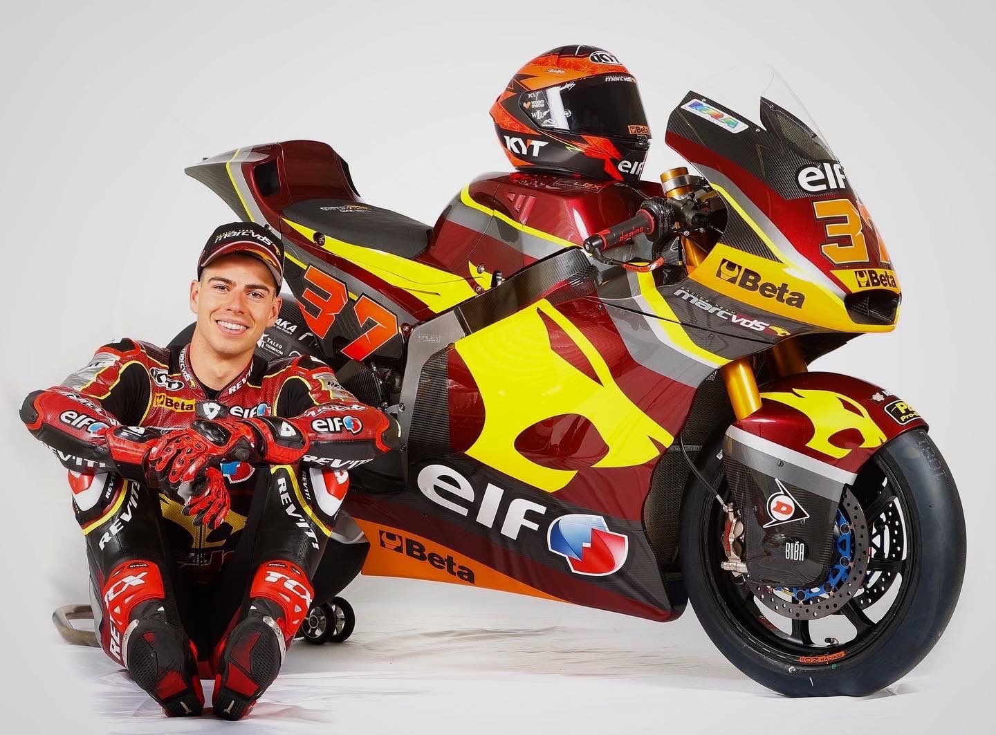 Augusto Fernández se presenta con el Elf Marc VDS Racing Team