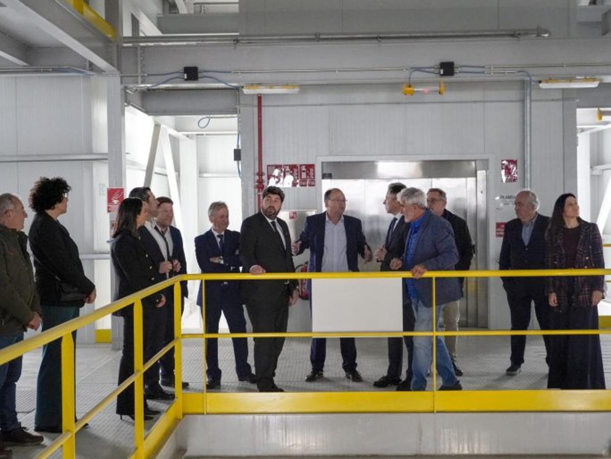 Desde la cooperativa se ofreció un recorrido detallado por la nueva fábrica de piensos.