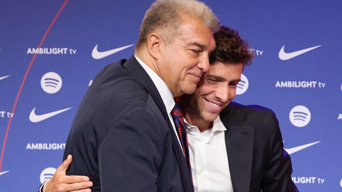 Laporta: "Es un ejemplo a seguir"