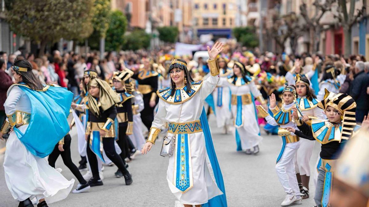 Desfile infantil de Carnaval en Cehegín
