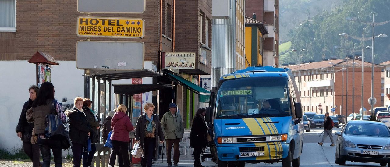 La parada de autobús de la calle Doctor Fleming. | LNE