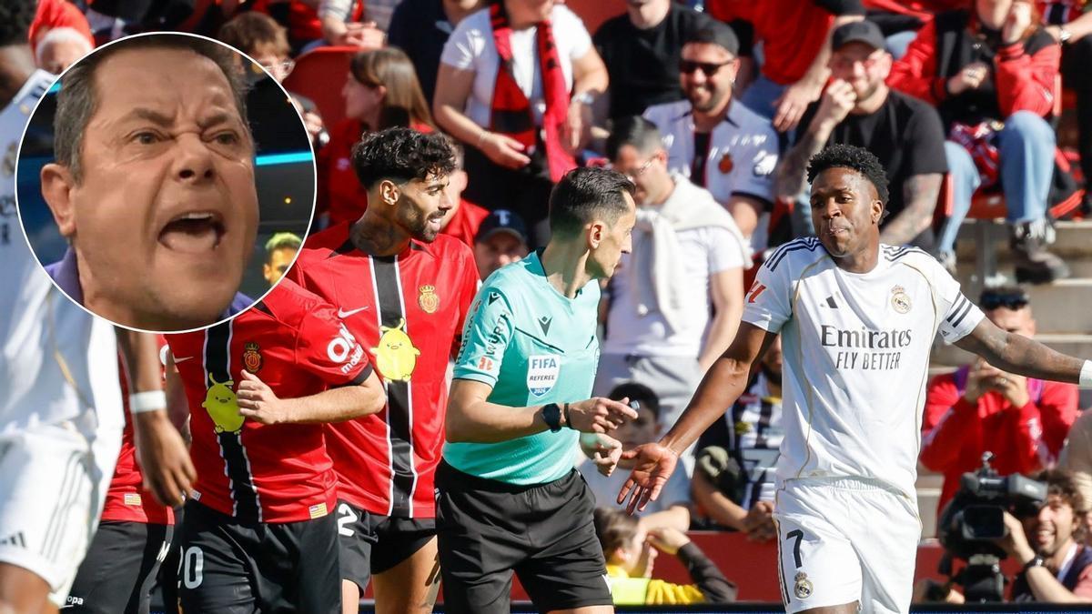 Así ha sido la reacción de Roncero a la derrota del Madrid contra el Mallorca