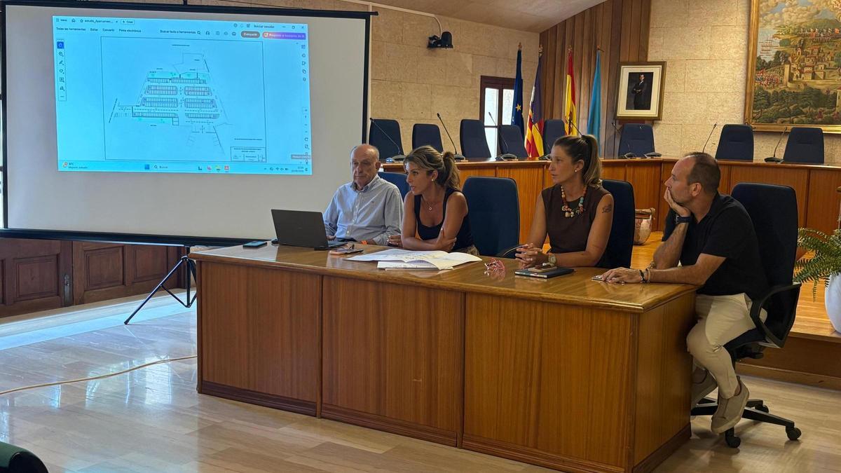 El Ayuntamiento de Andratx impulsa el anteproyecto del futuro aparcamiento de “Son Podé”, con alrededor de 200 nuevas plazas en el centro del municipio