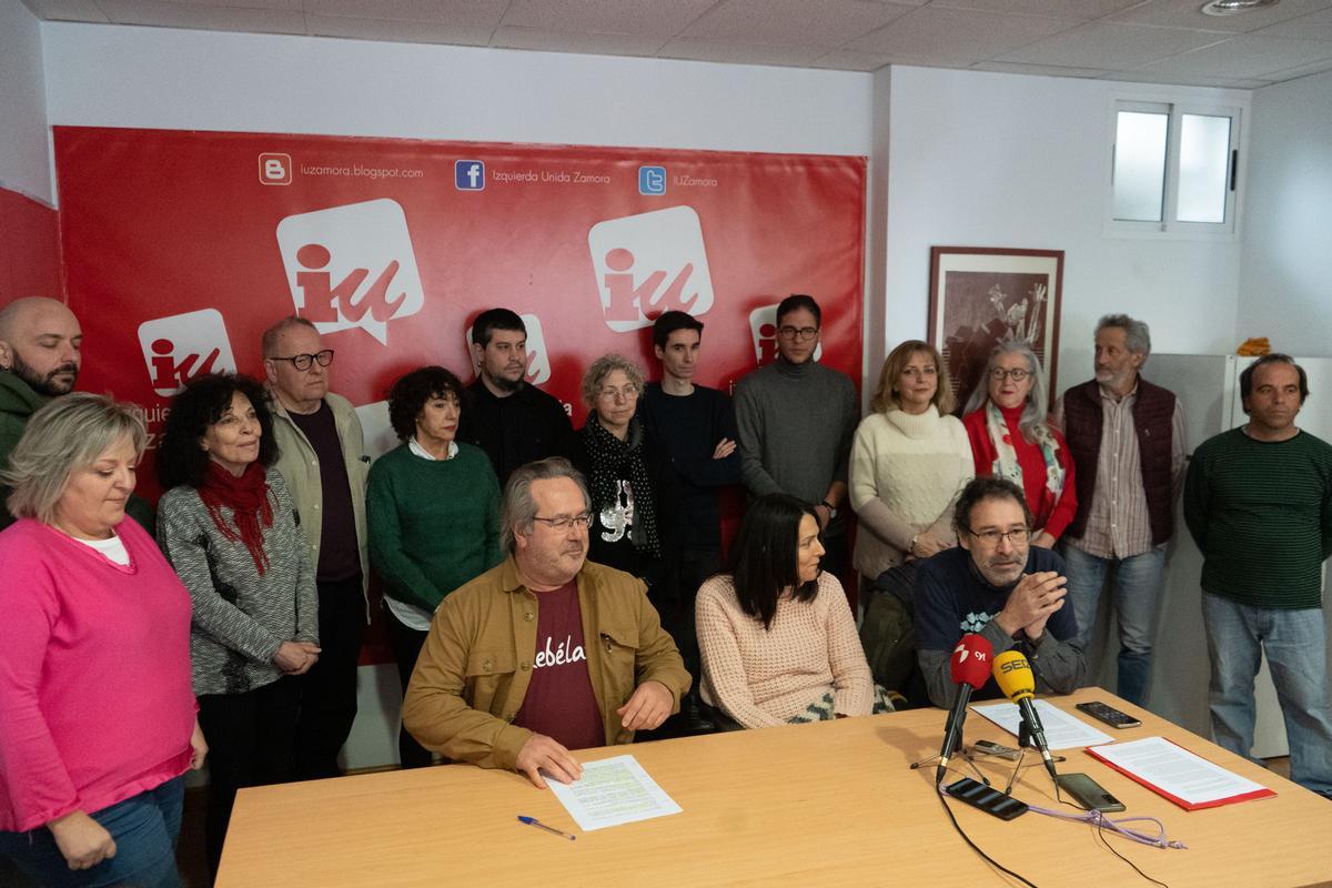 La asamblea de Izquierda Unida Zamora respalda a Francisco Guarido.