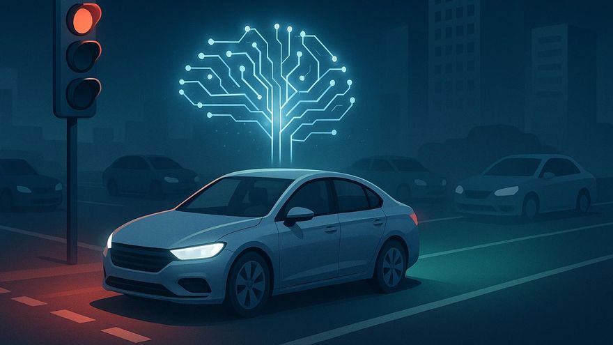 La IA guía a los coches para contaminar menos