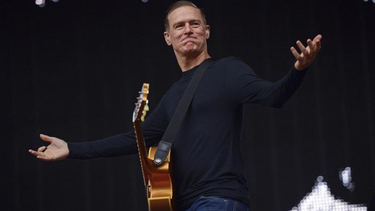 Bryan Adams, en un concierto en Hamburgo