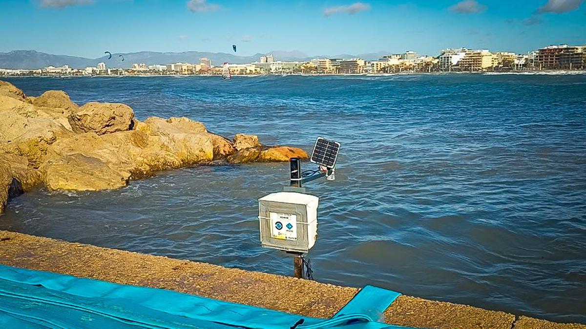 Uno de los mareógrafos empleado en la investigación