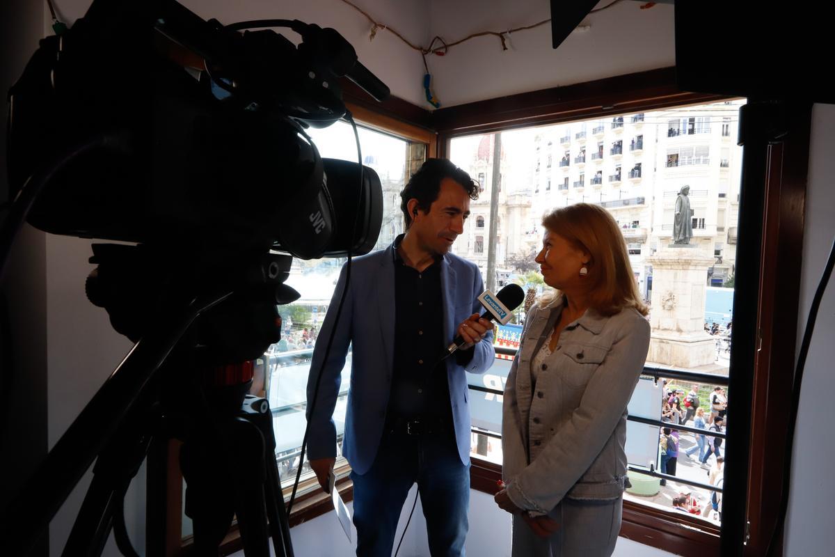 Dolors López entrevistada por Levante TV.