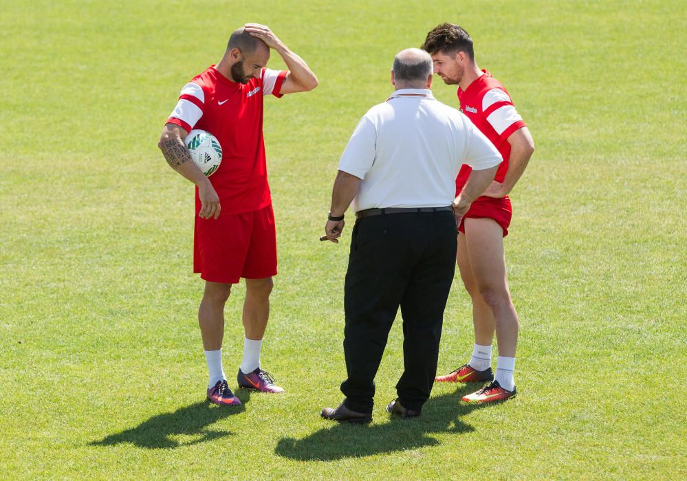 El Hércules realiza su último entrenamiento de la temporada