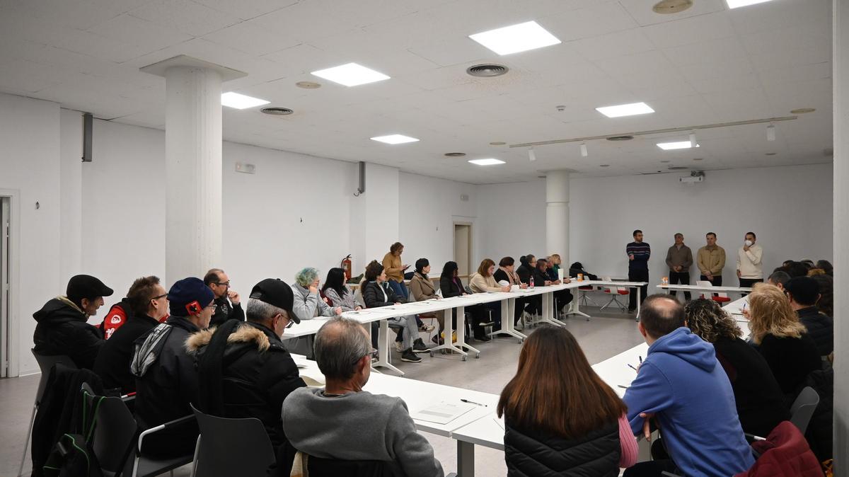 Recepción de los trabajadores incorporados en el plan estatal.