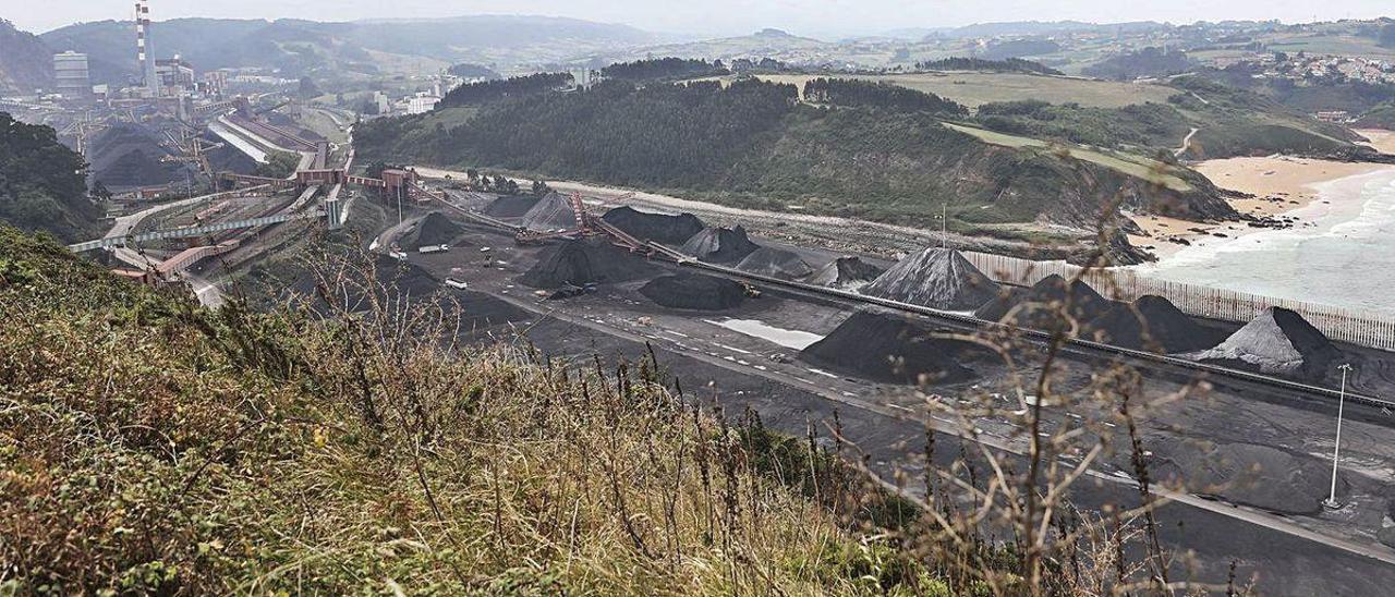 La explanada de Aboño donde se proyecta la planta.