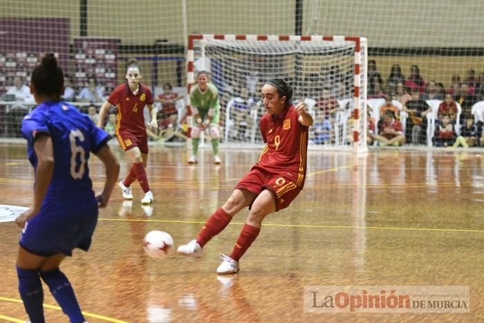 Fútbol sala femenino en Archena: España - Italia