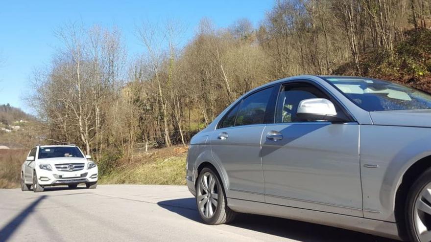 Los vecinos critican el mal estado de la carretera de La Nueva