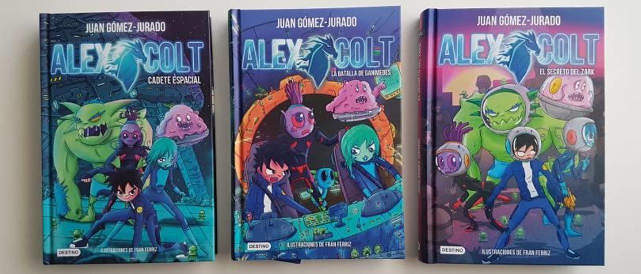 Alex Colt es la novela juvenil estrella de Planeta, integrada por una trilogía dibujada y diseñada por el alicantino Fran Ferriz.