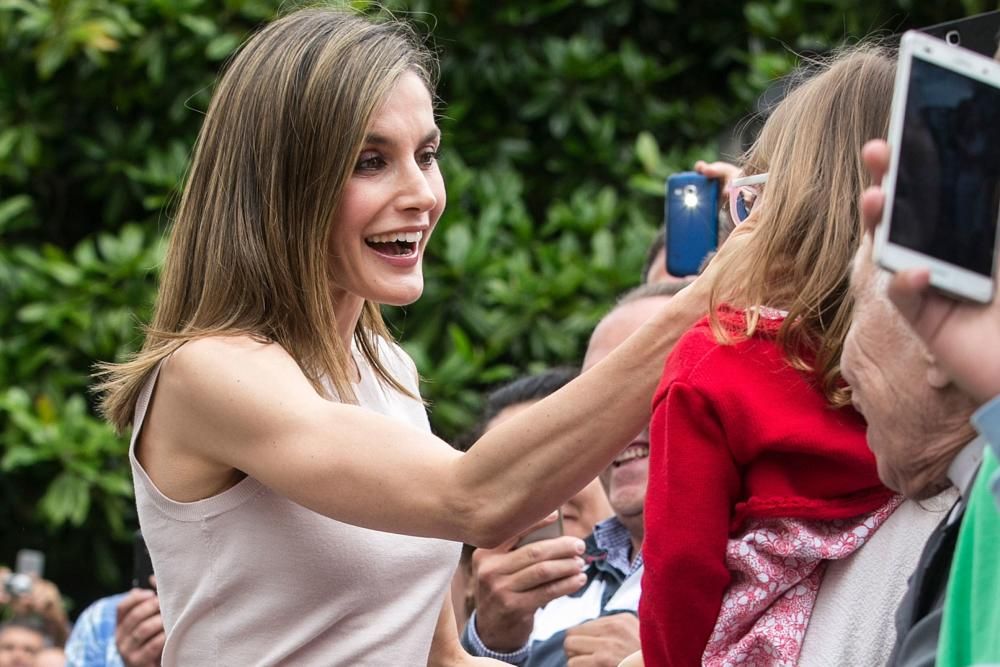 La Reina inaugura en Oviedo los cursos de verano de la Fundación