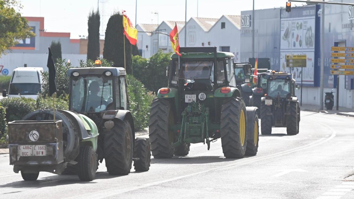 Vídeo: Tractorada de protesta en Castelló